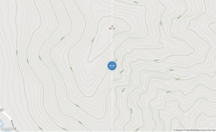 左 mapbox vector terrainを使用したoutdoorスタイル  右 mapbox-japan japan-gsi-contourベースのoutdoorスタイル