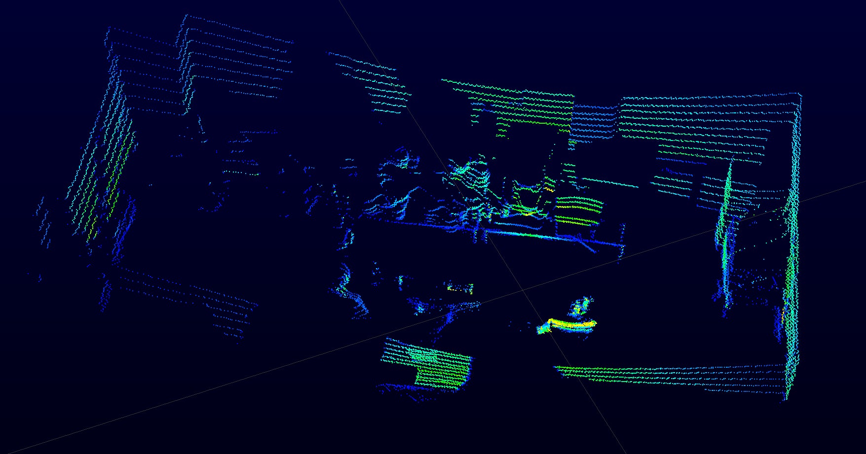 ３Dライダーで捉えた空間Mapping