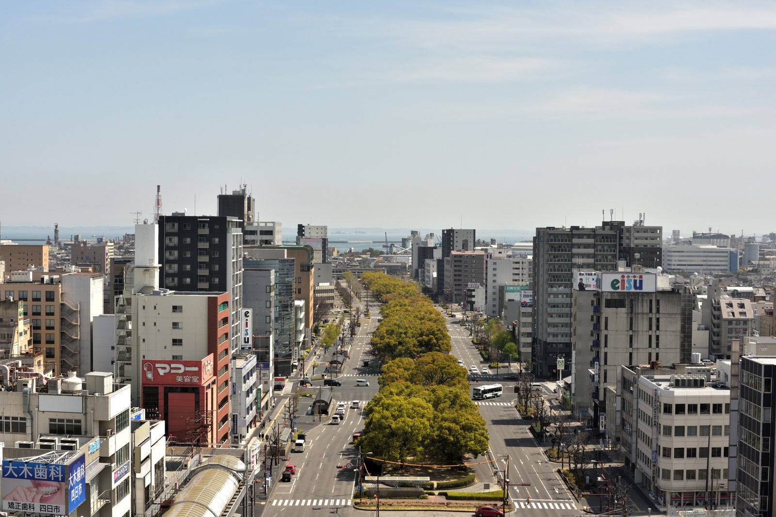 四日市市・中央通りエリア